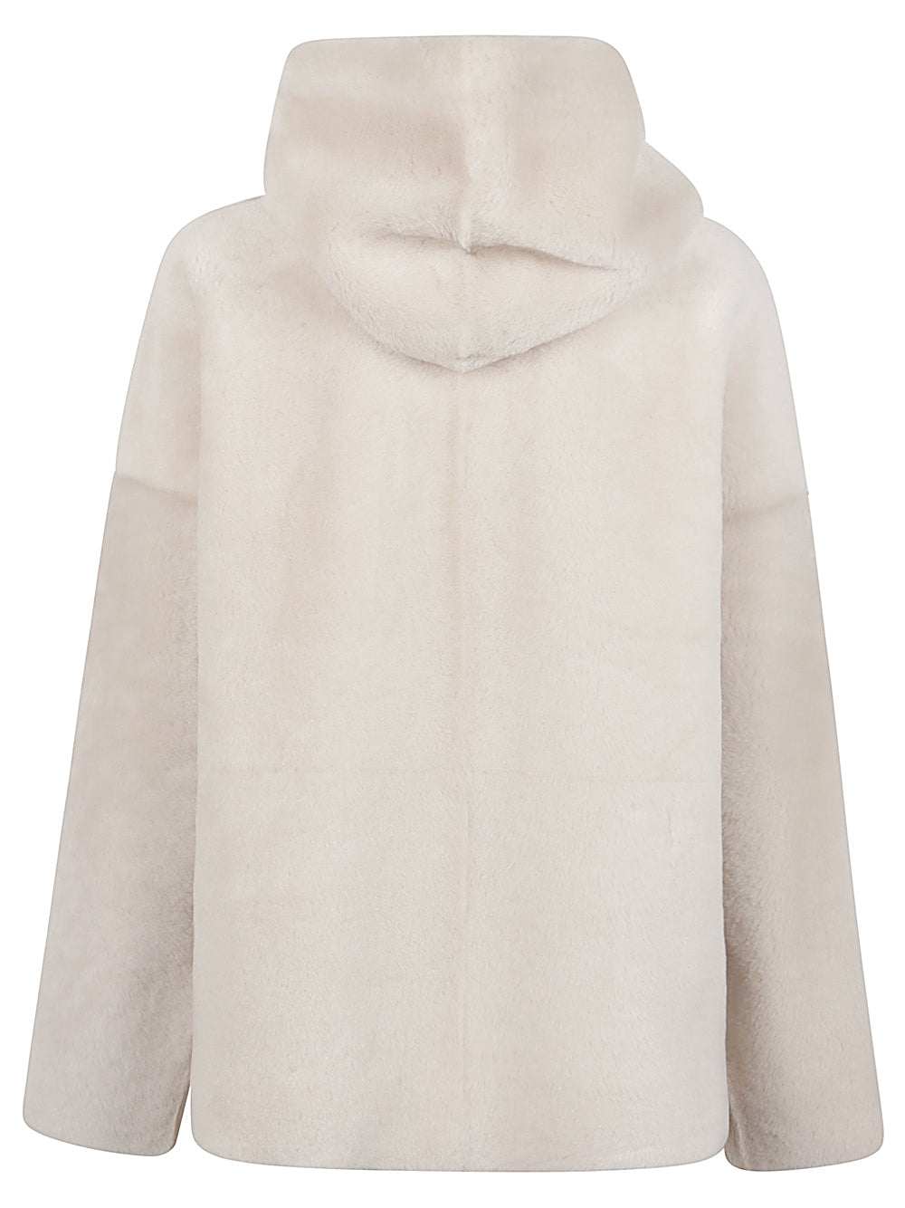 Enes Fur hooded jacket