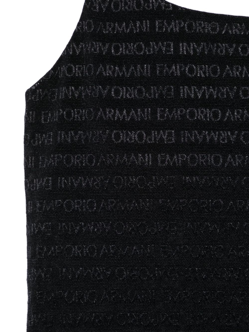 Emporio Armani logo-embroidered pyjama top