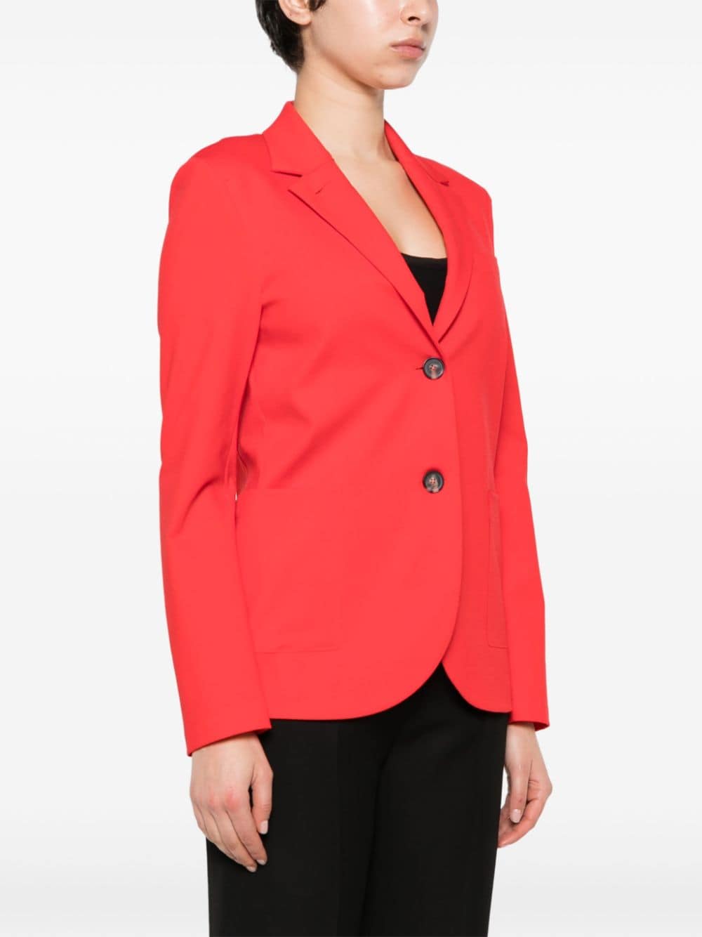 Harris Wharf London single-breasted blazer