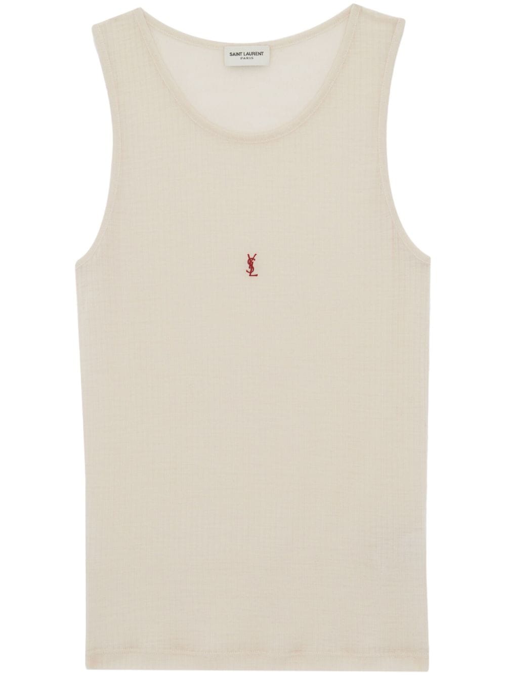 Saint Laurent Cassandre tank top