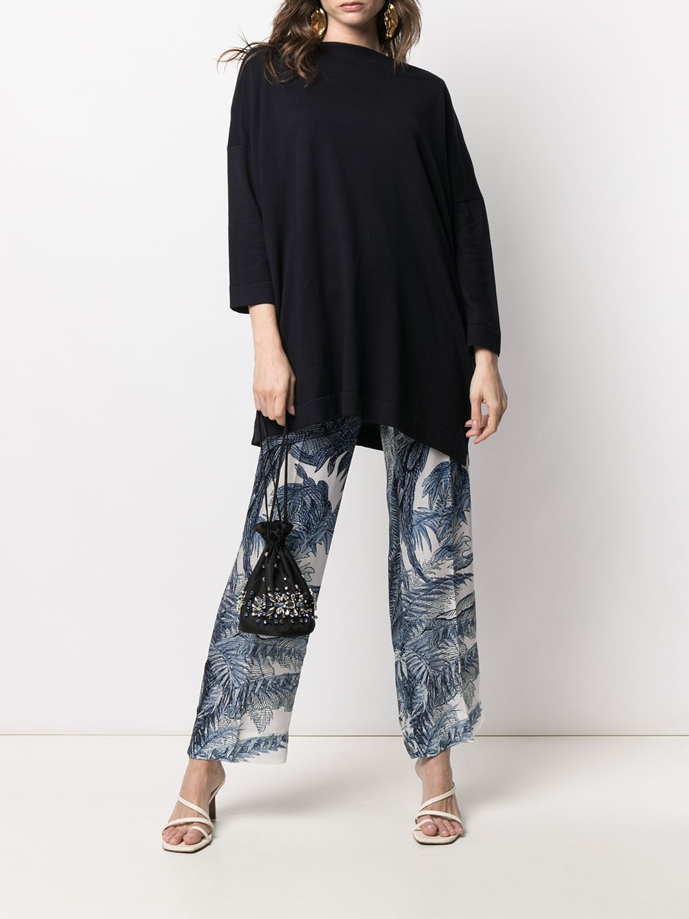 Daniela Gregis Cotton boat-neck sweater