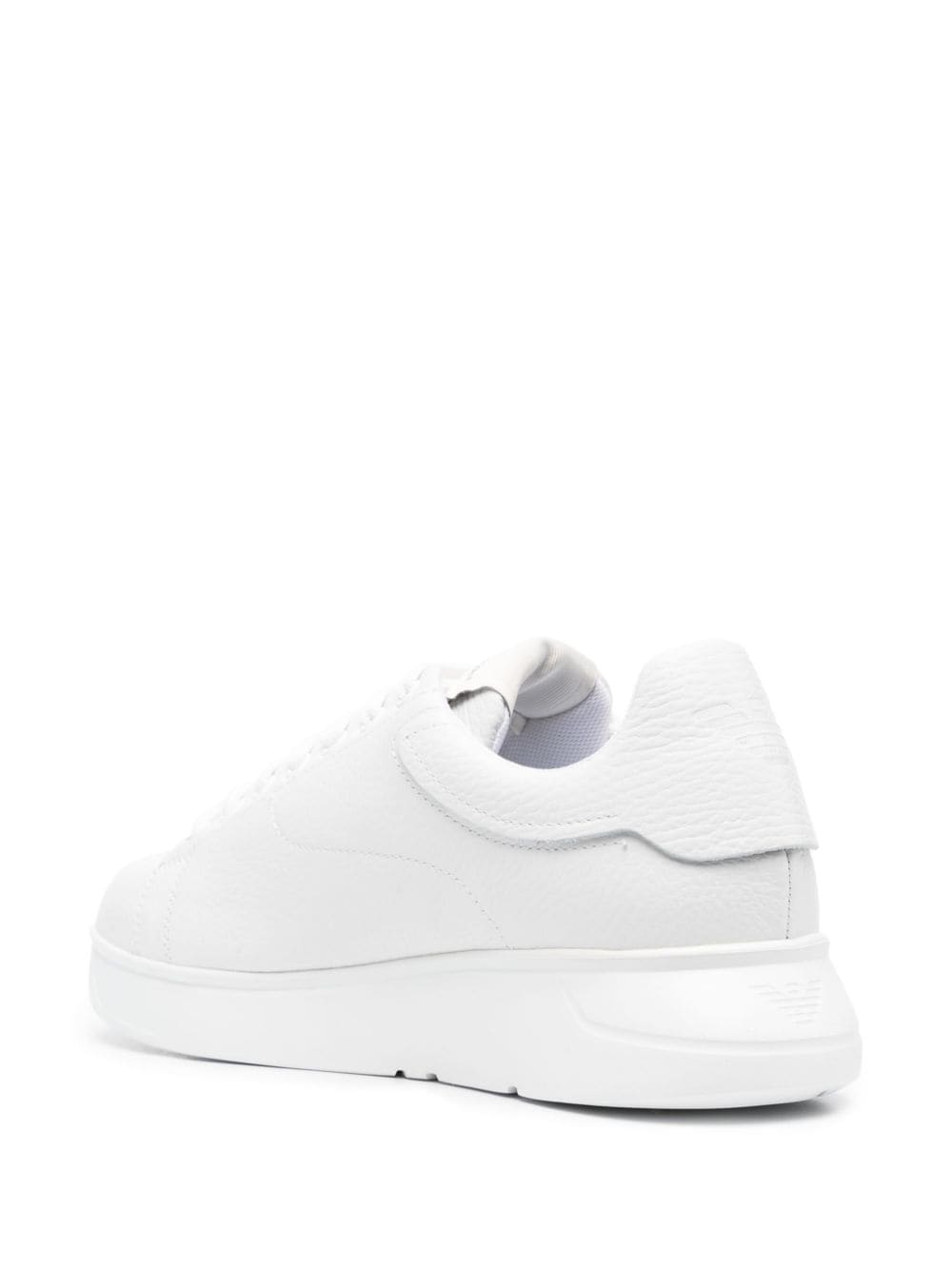 Emporio Armani leather low top sneakers