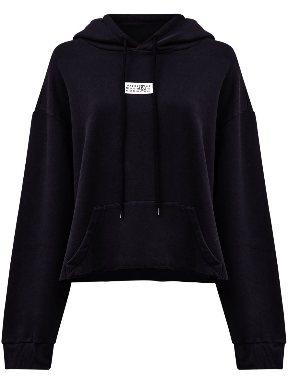 MM6 Maison Margiela Logo cotton hoodie