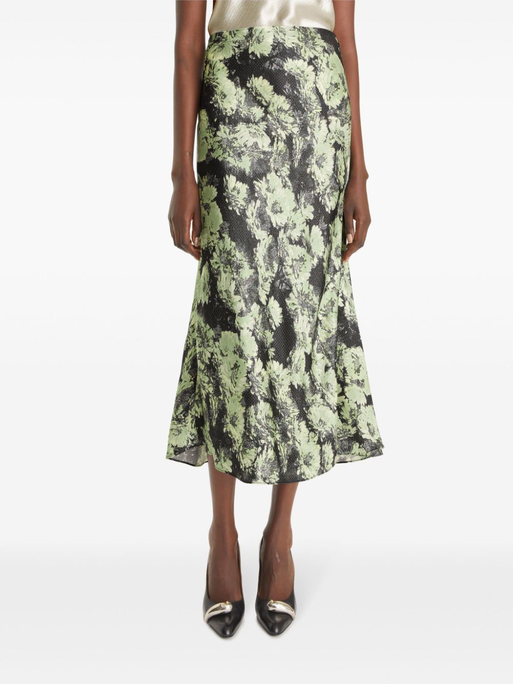 Tory Burch Printed long skirt