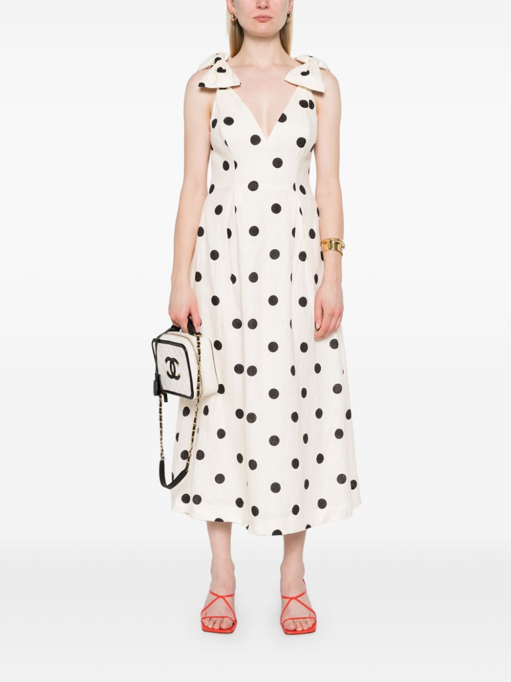 Zimmermann Crush Midi Dress