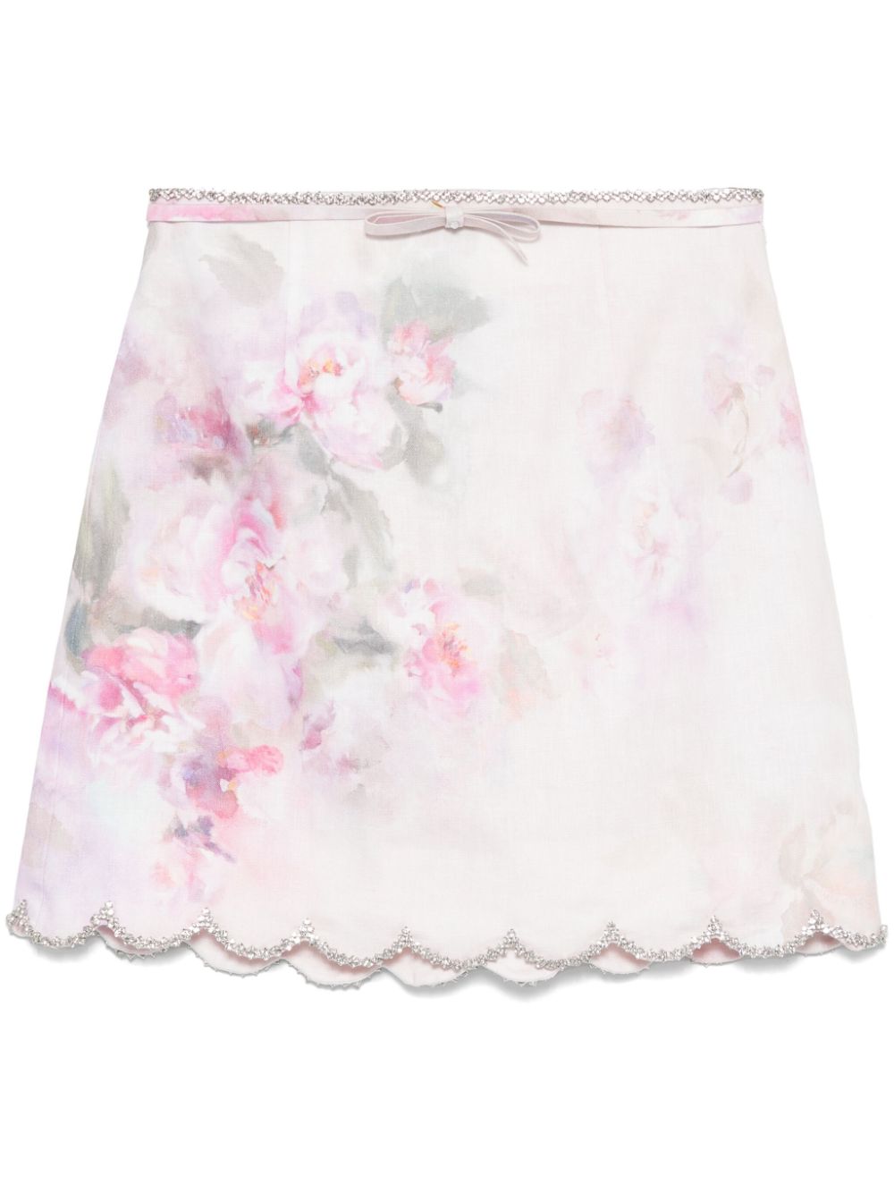 Zimmermann Crush Mini Skirt