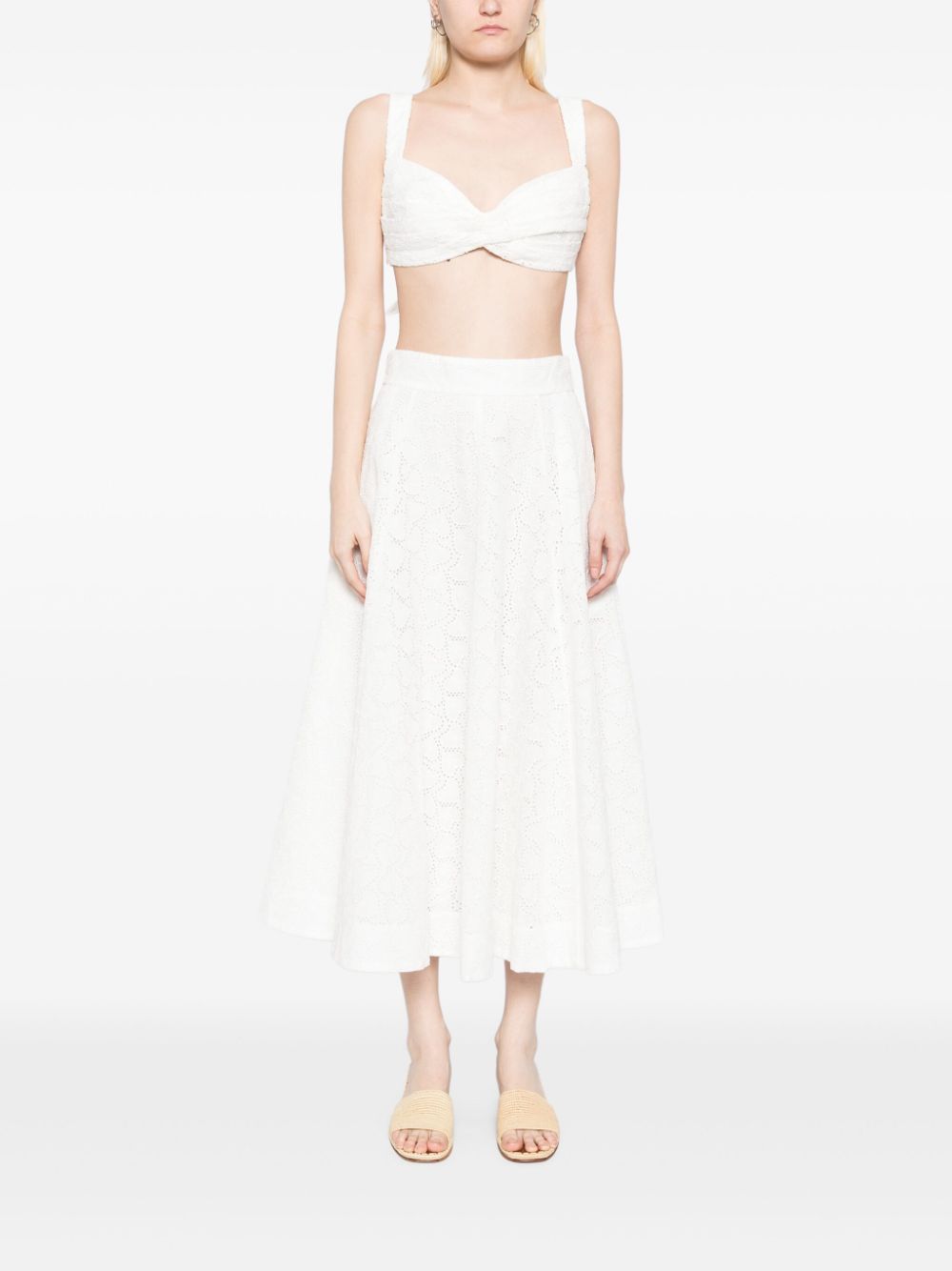 Zimmermann Crush embroidered bralette