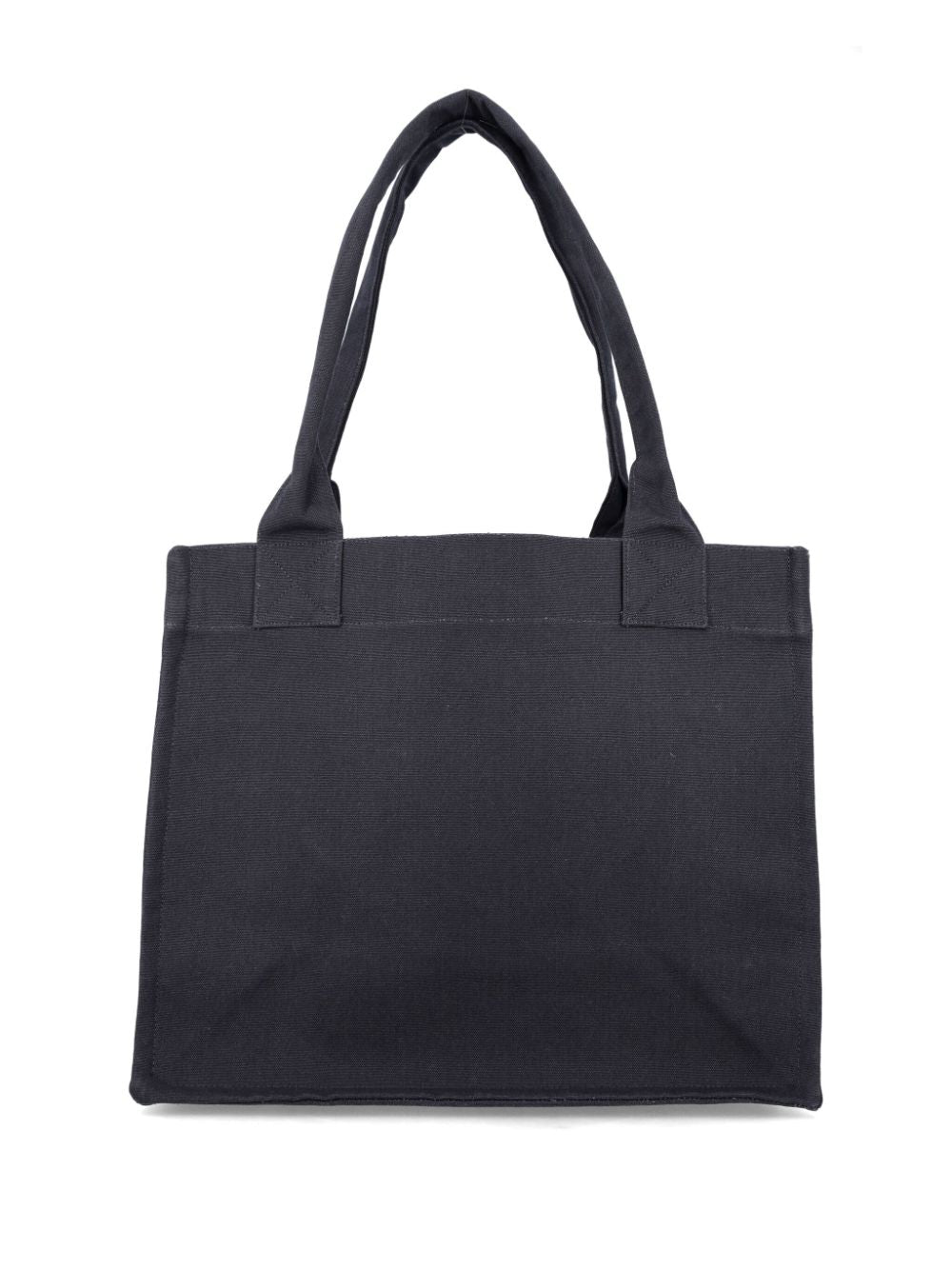 Ganni Large shopper bag with logo