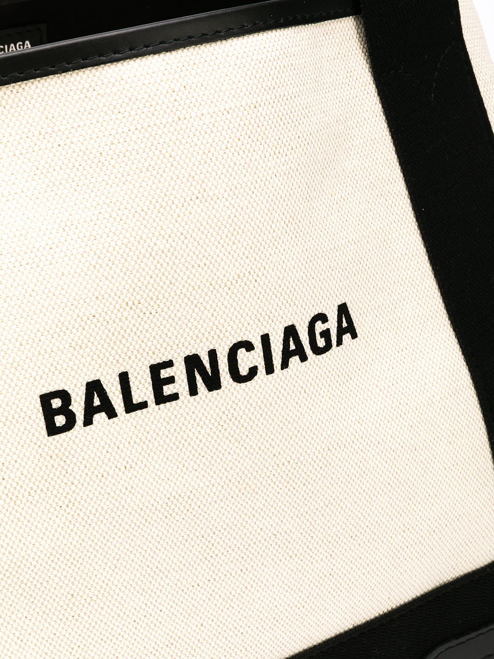 Balenciaga Small Navy Cabas tote bag