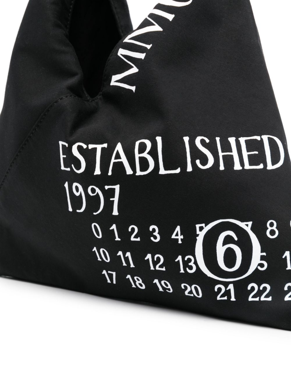 MM6 Maison Margiela Tote bag with number motif