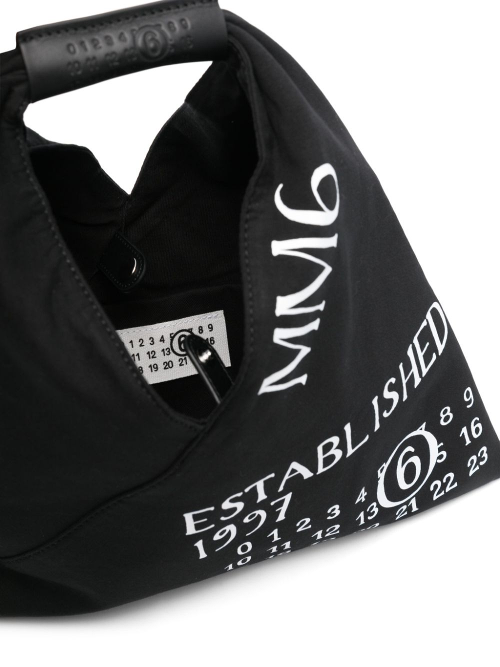 MM6 Maison Margiela Tote bag with number motif