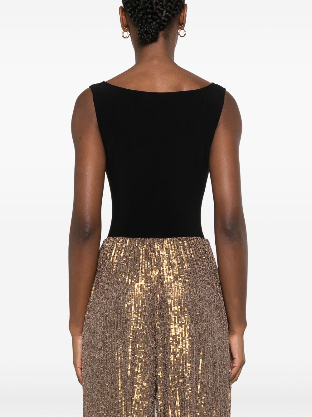 Norma Kamali V-necked bodysuit