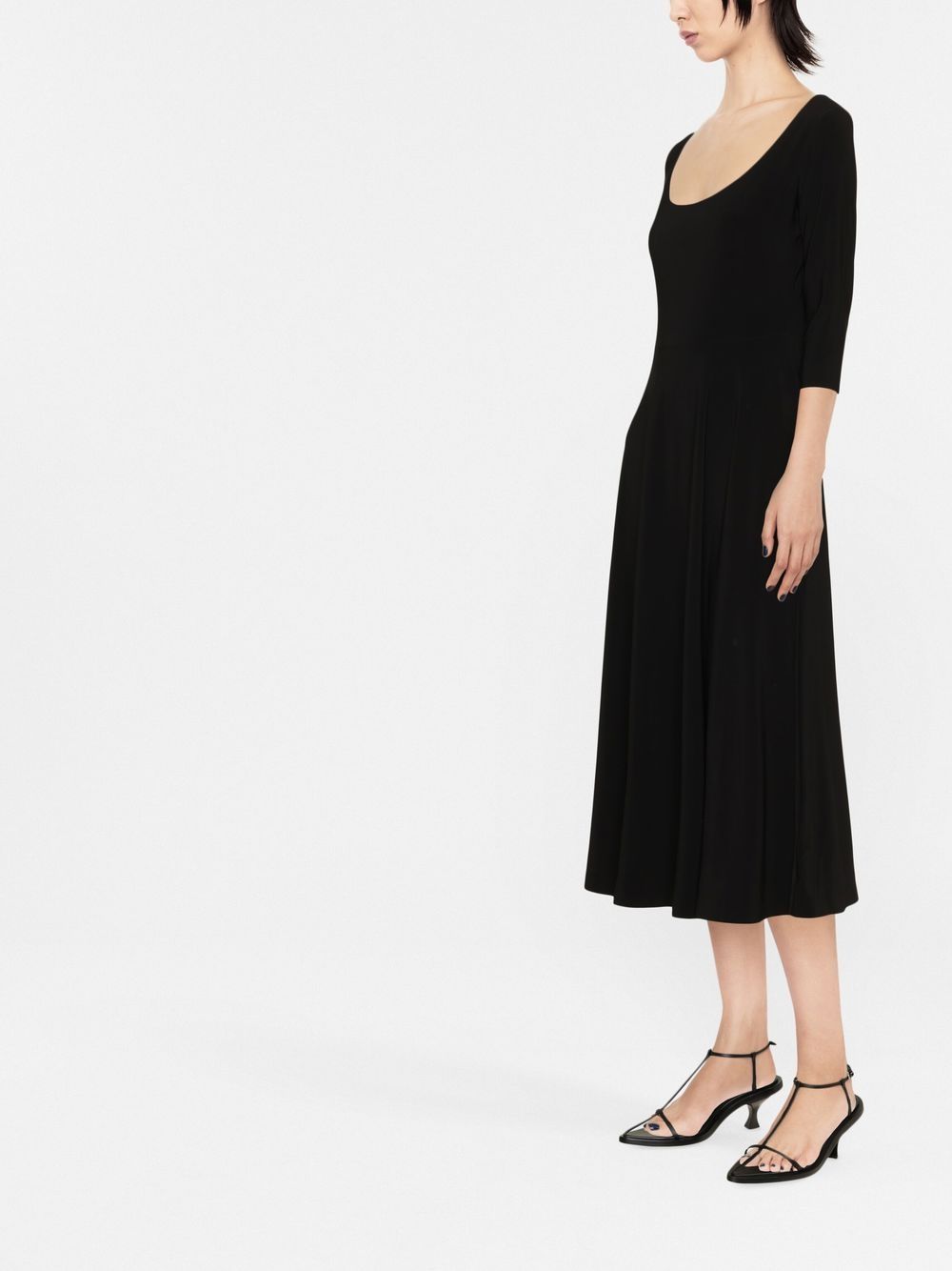 Norma Kamali Flared midi dress