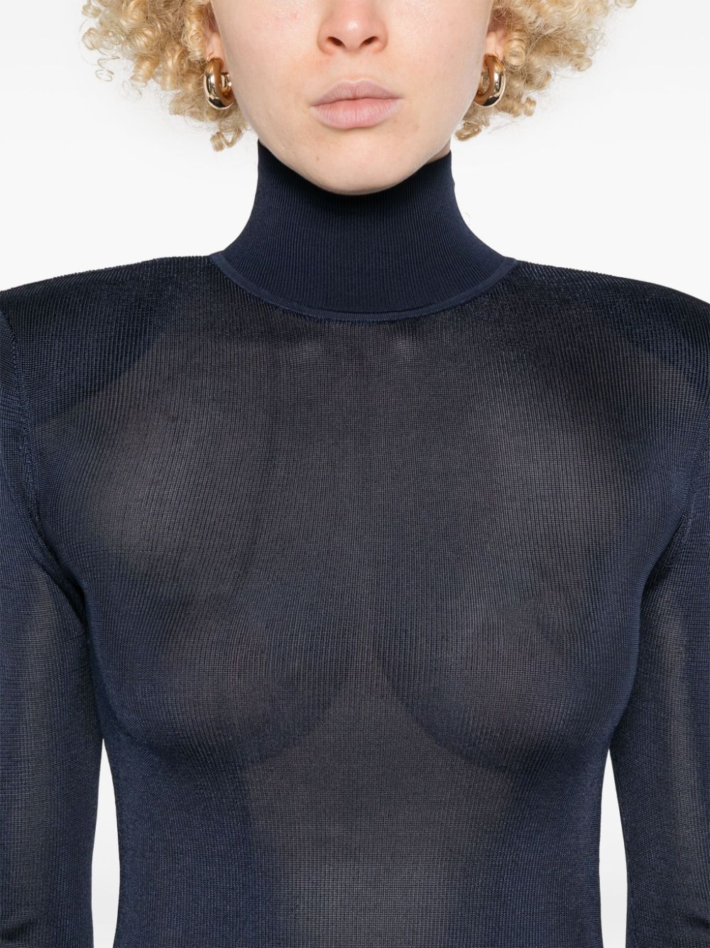 Self-Portrait knitted maxi dress