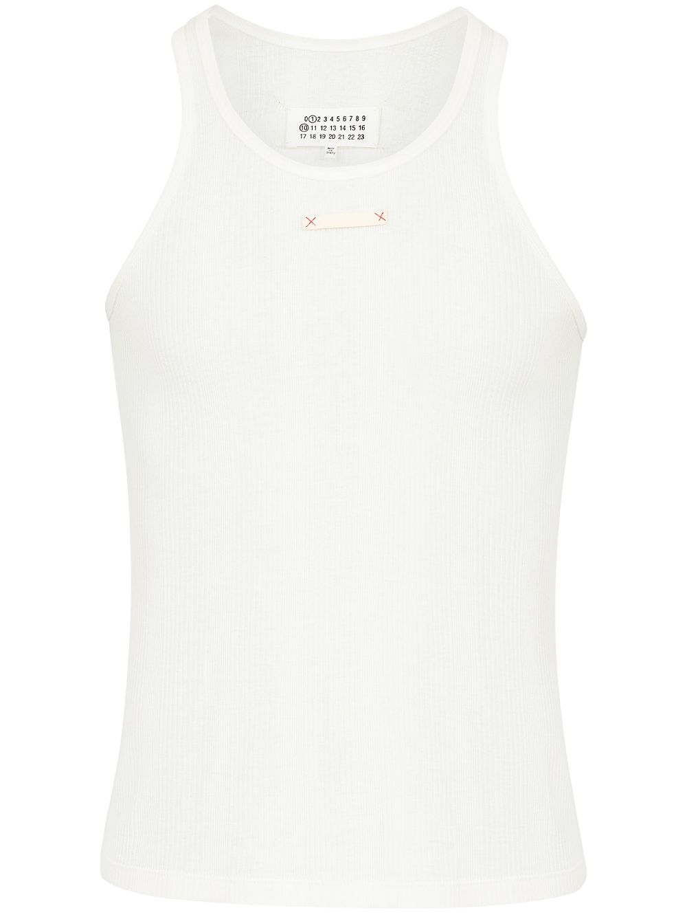 Maison Margiela Fancy ribbed tank top