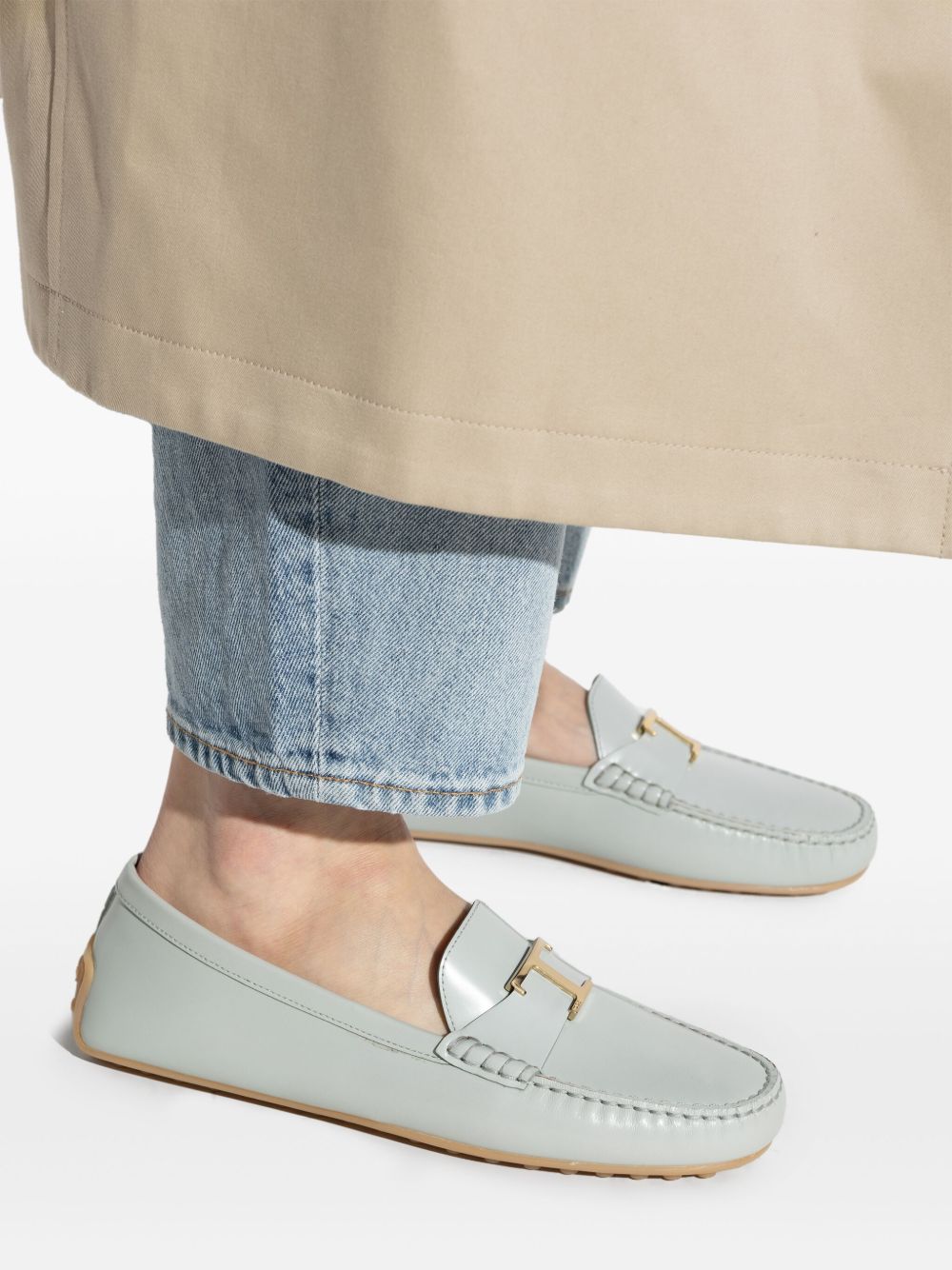 Tod's Gommino Leather Moccasin
