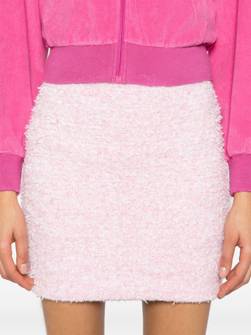 Balenciaga Tweed bouclé mini skirt