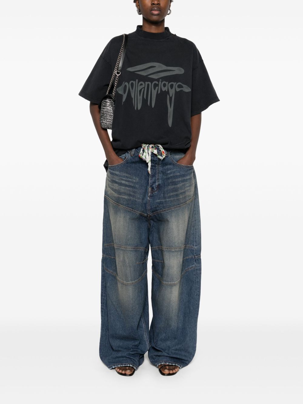 Balenciaga 3B Liquified Oversize t-shirt