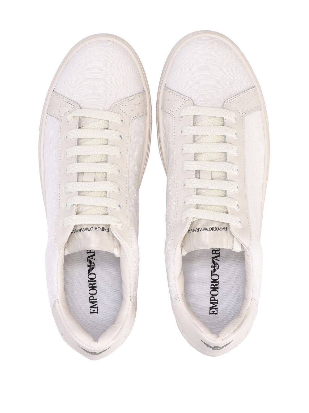 Emporio Armani logo-print low-top sneakers