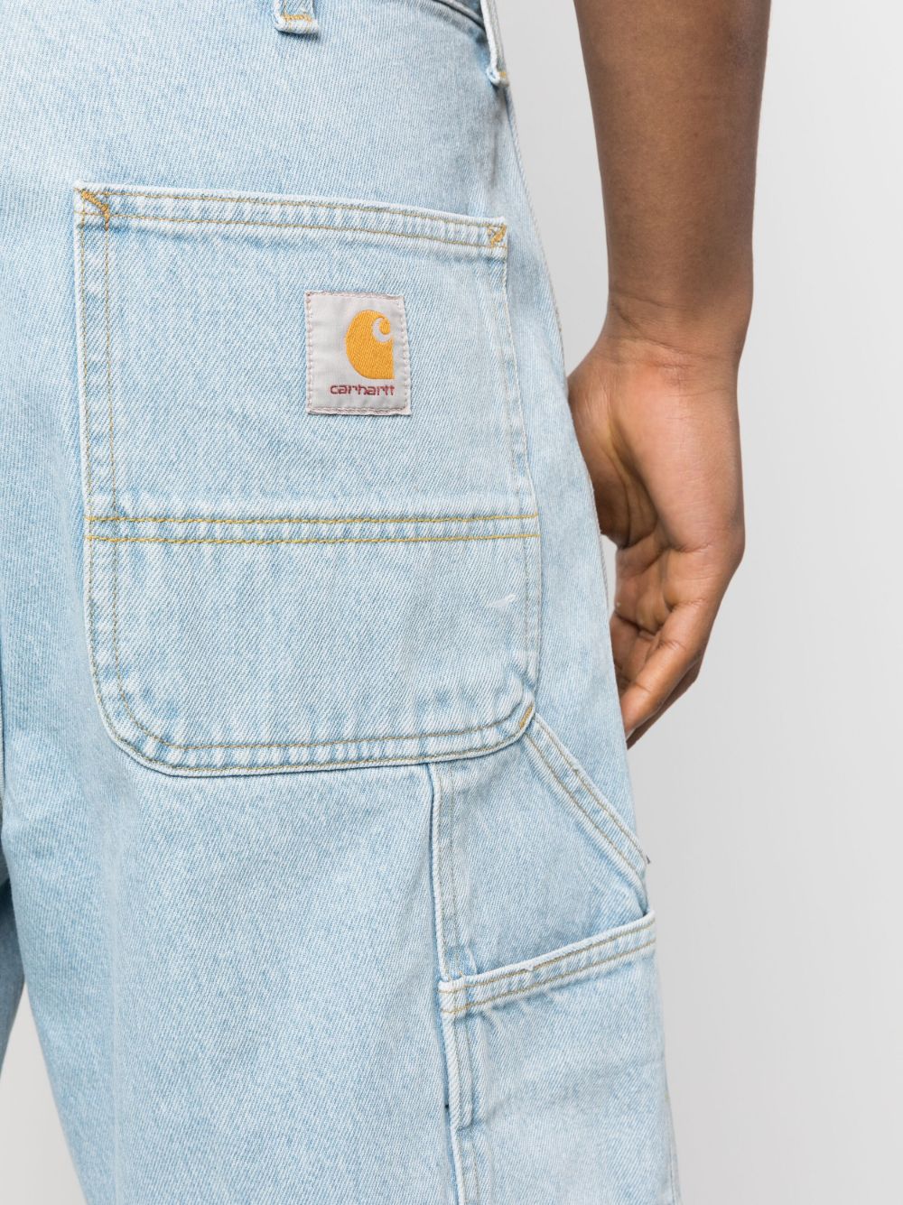 CARHARTT WIP MAIN Shorts Clear Blue