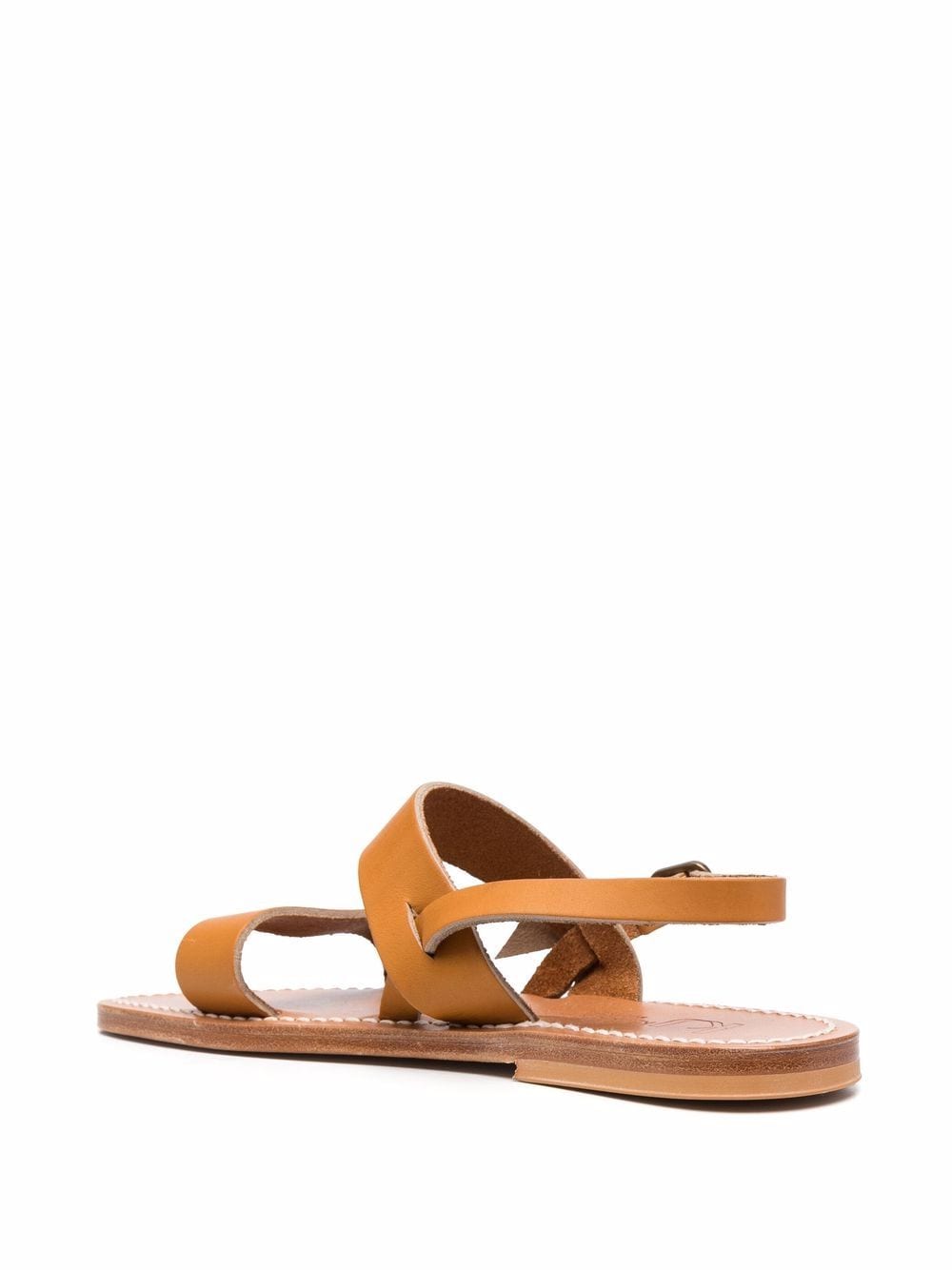 K Jacques St Tropez Sandals Leather Brown