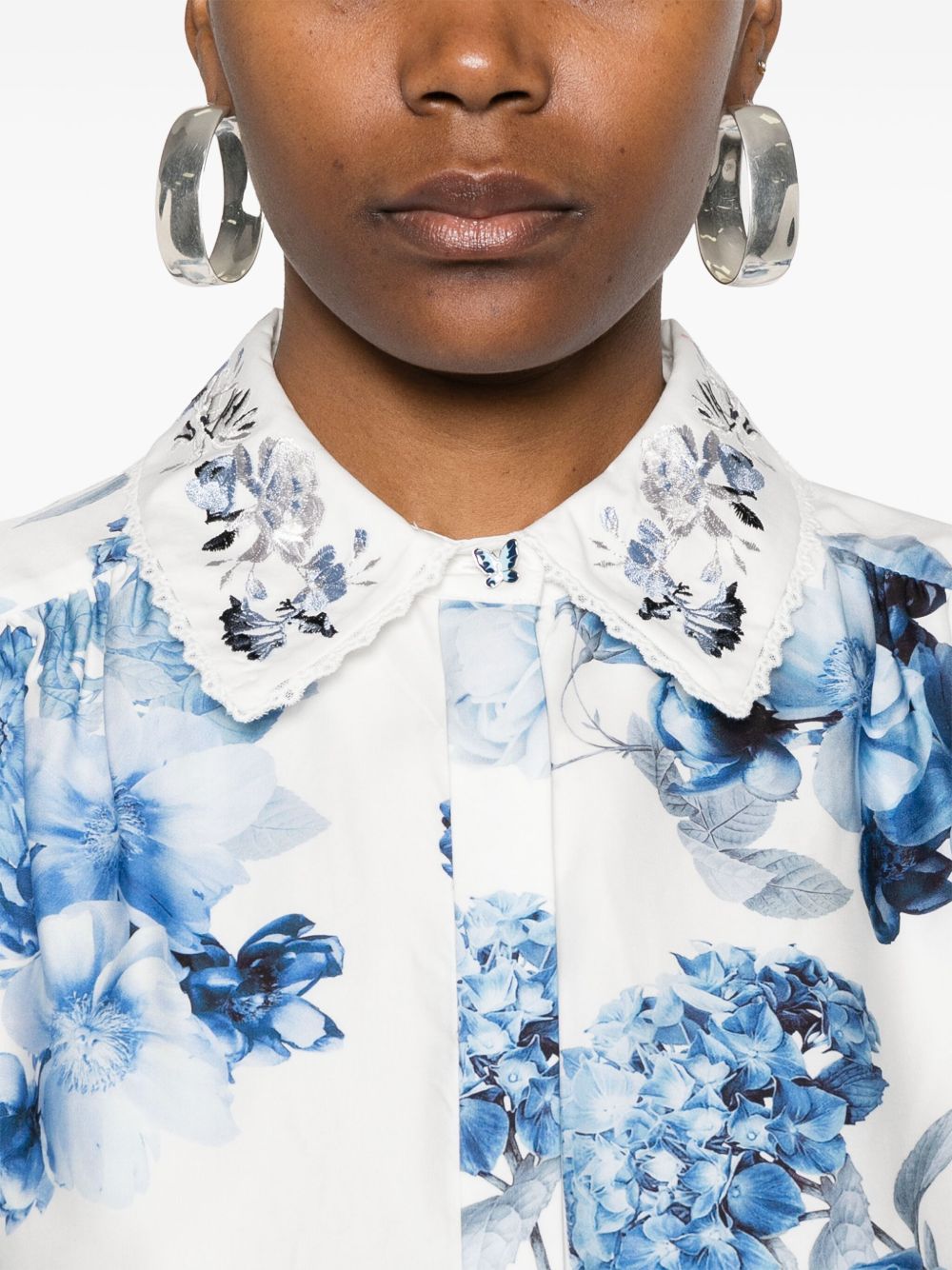 Alice + Olivia Junia printed mini dress