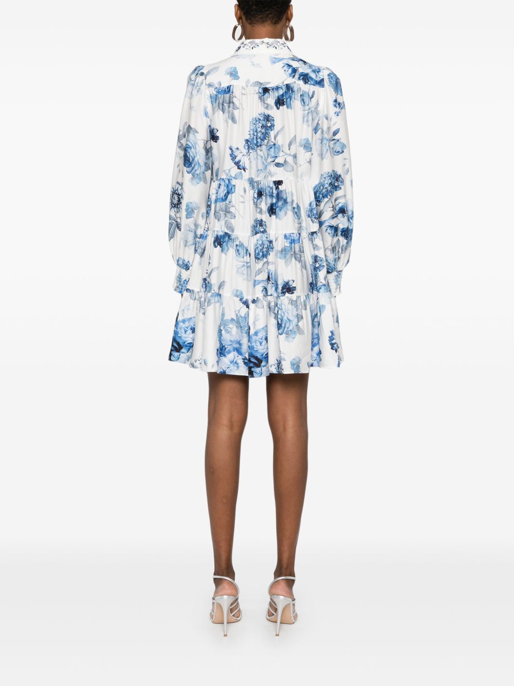 Alice + Olivia Junia printed mini dress