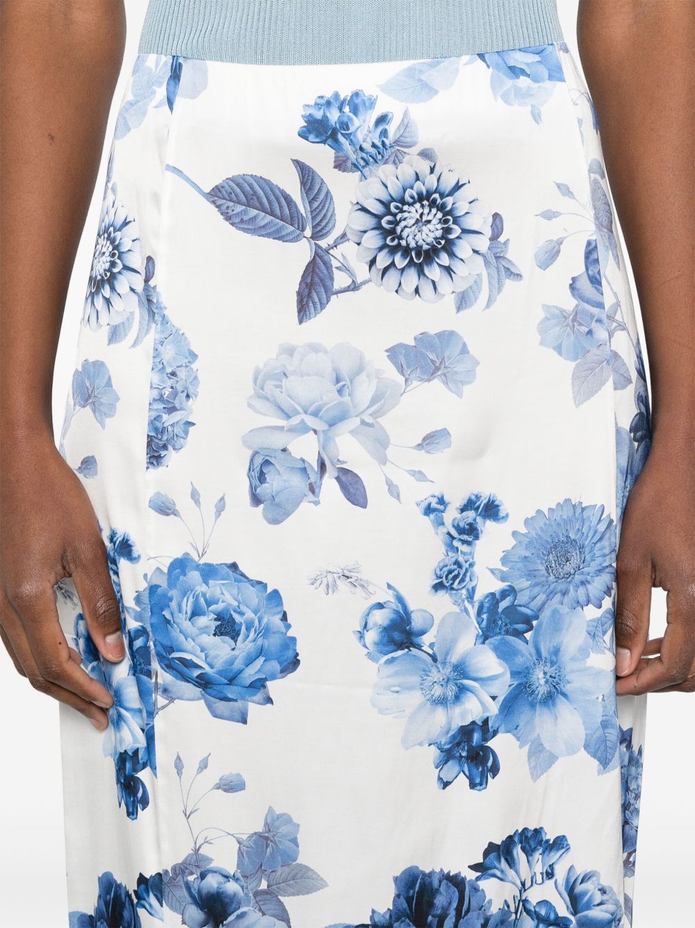 Alice + Olivia Stephine printed long skirt