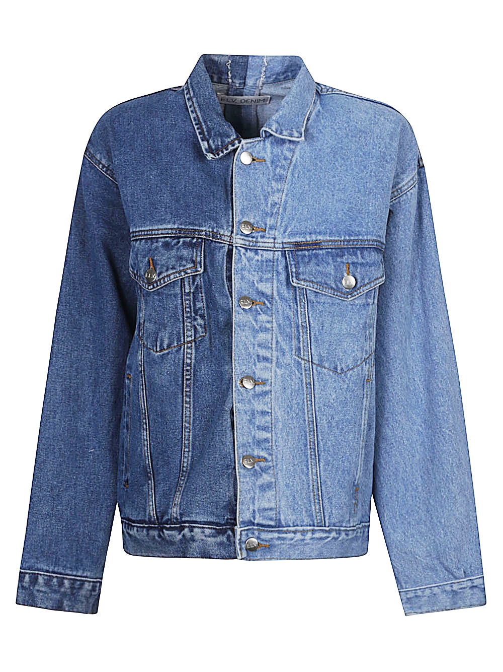 E.L.V. DENIM Coats Blue