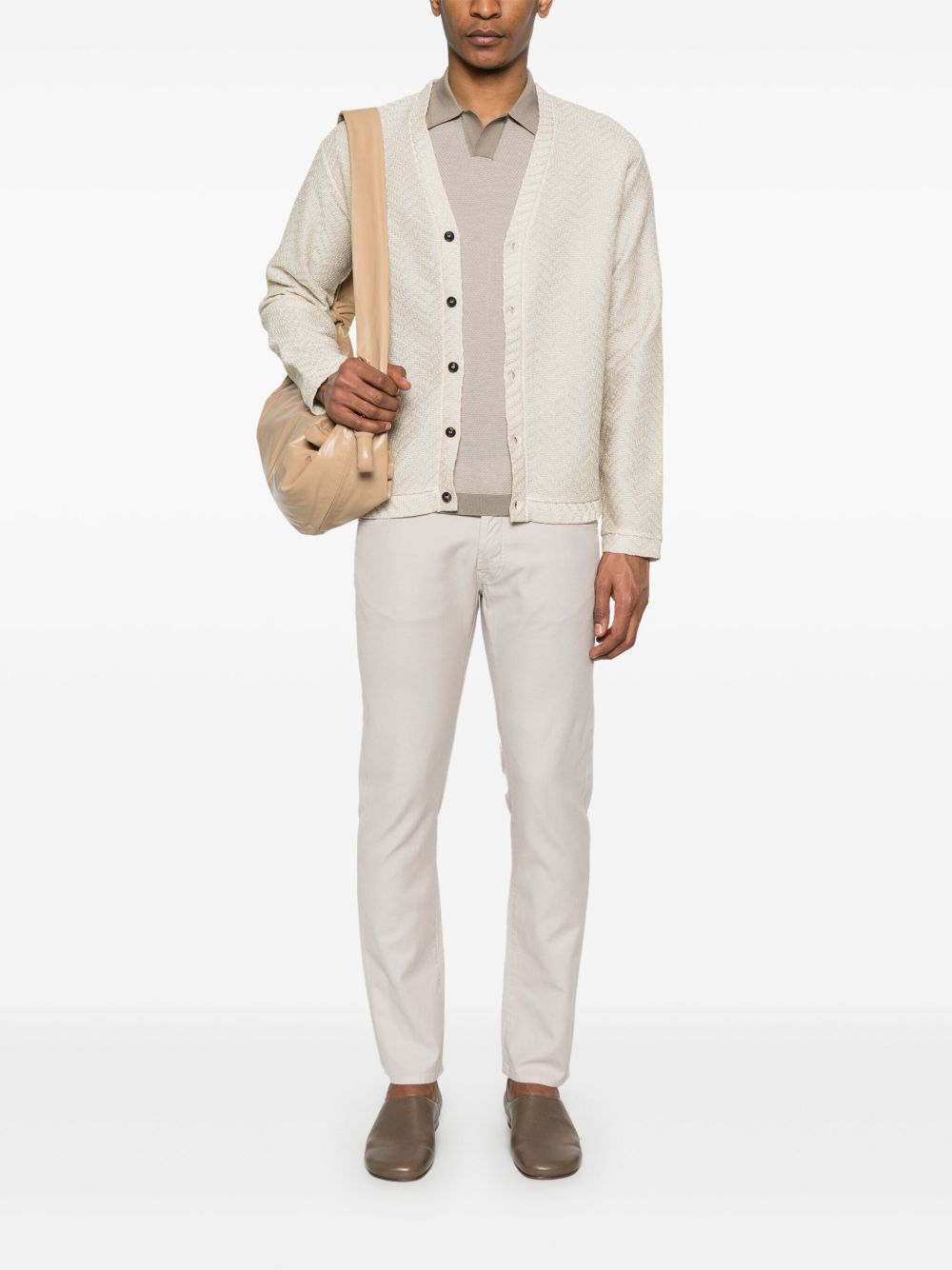 Emporio Armani knitted polo shirt