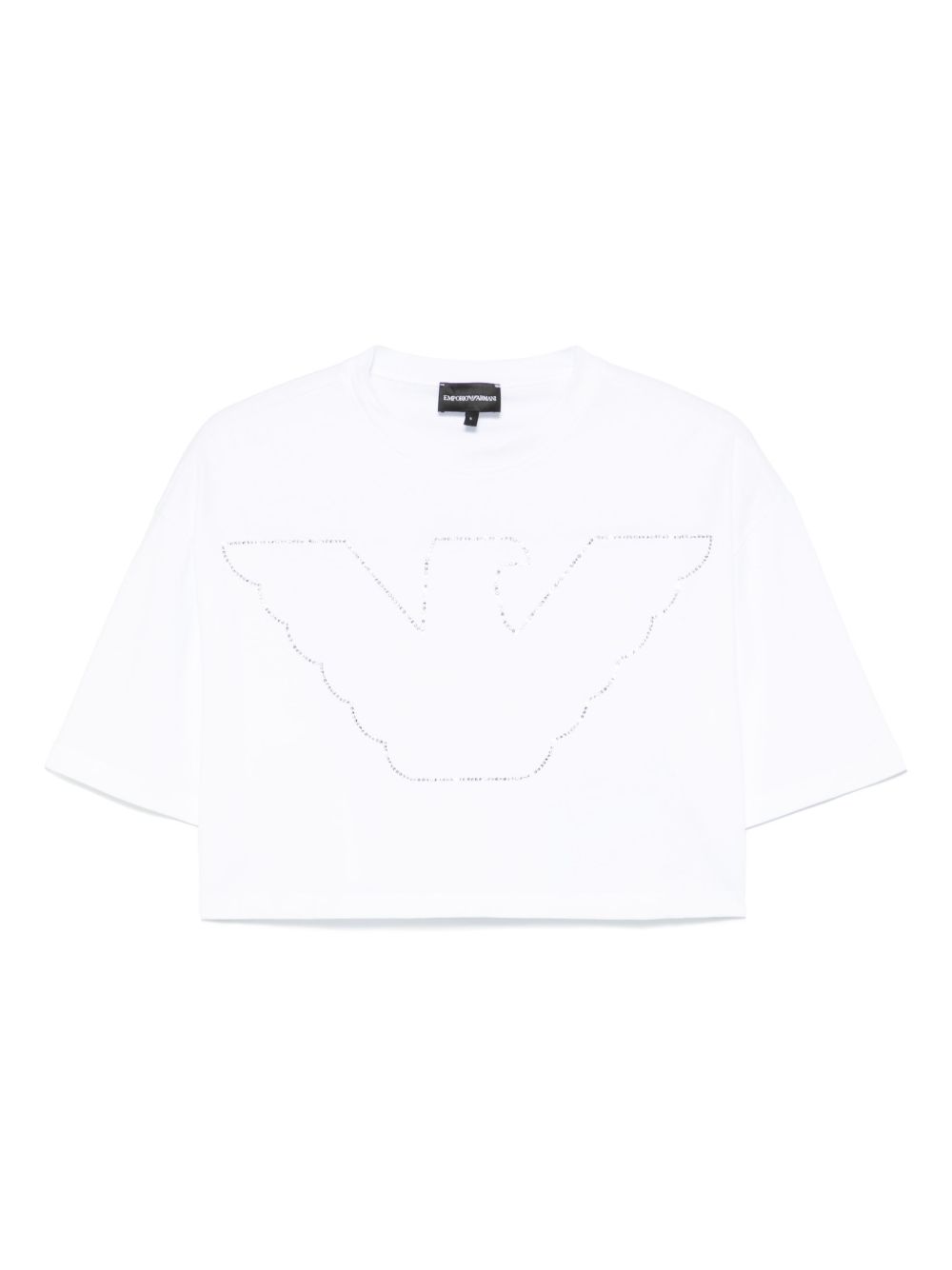 Emporio Armani crewneck crop top
