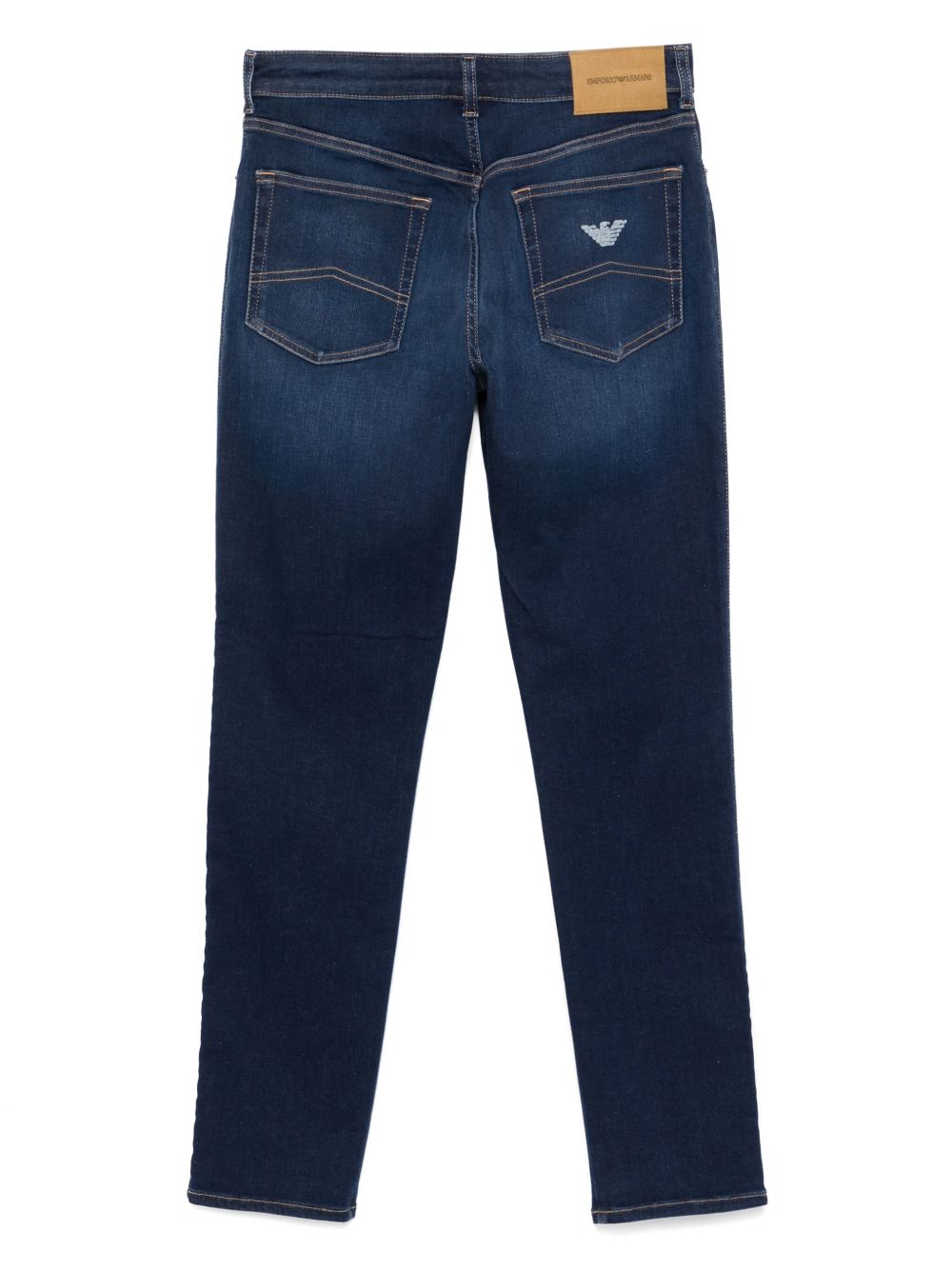 Emporio Armani Logo-Patch Jeans