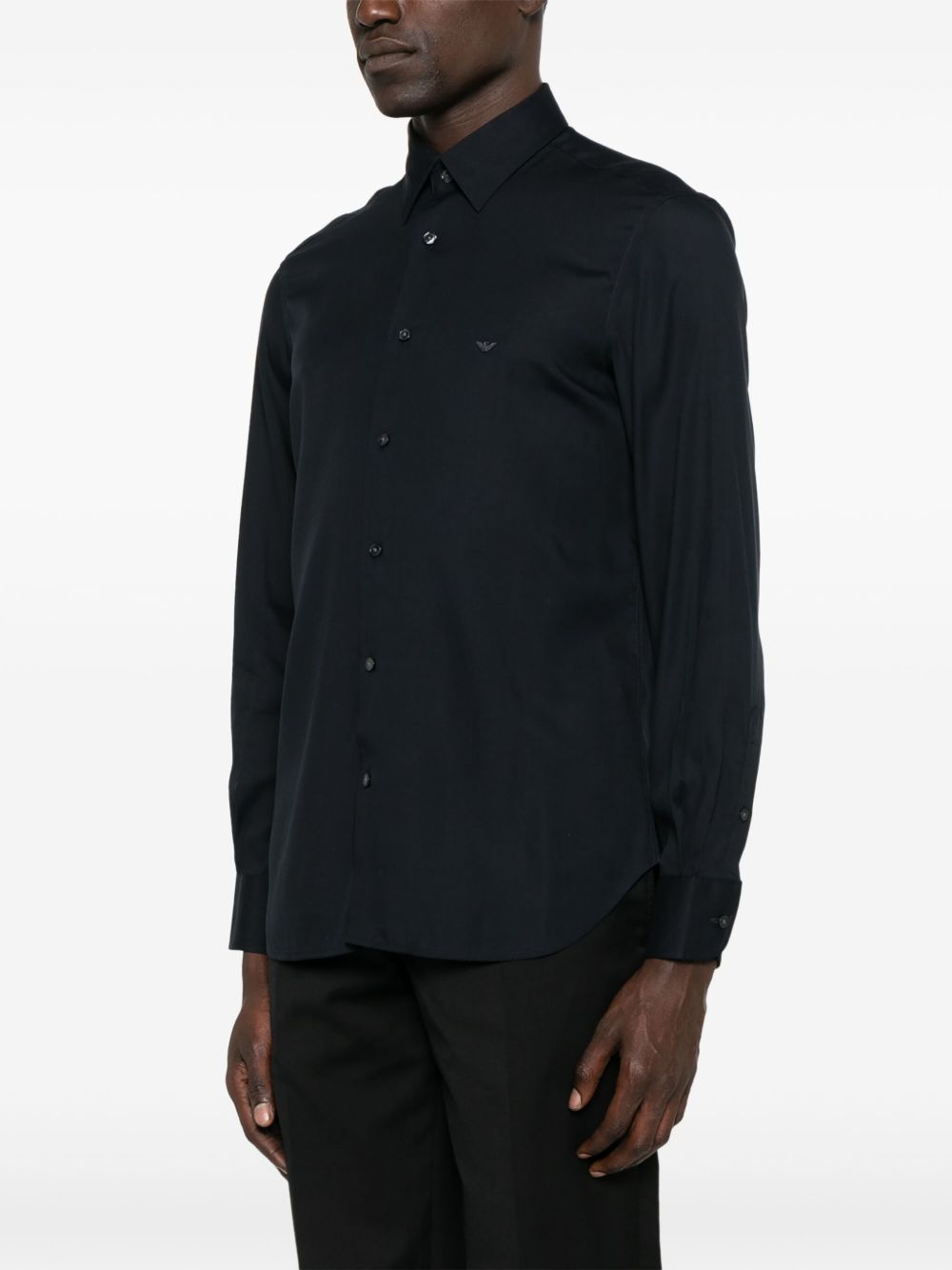 Emporio Armani Shirts Blue