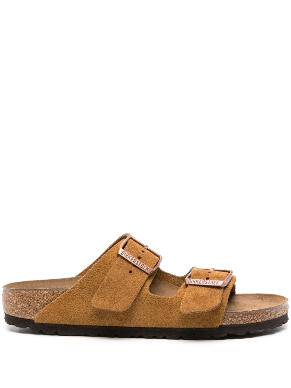 Birkenstock Arizona suede slides