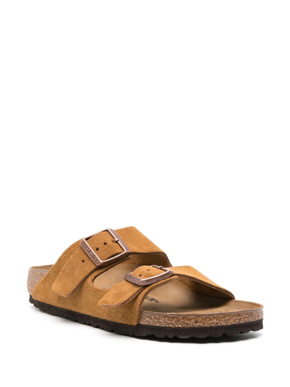 Birkenstock Arizona suede slides