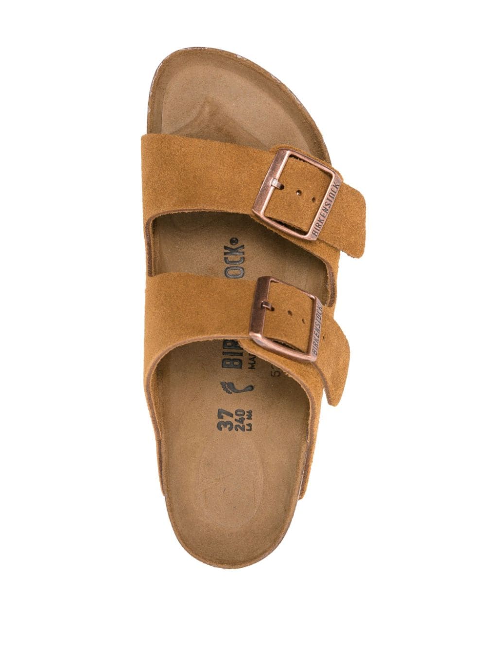 Birkenstock Arizona suede slides