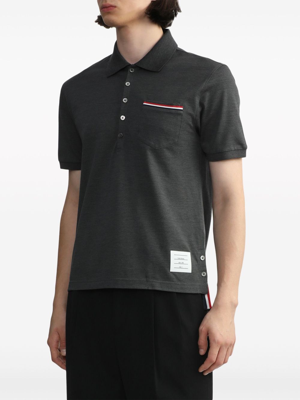 Thom Browne T-shirts and Polos Grey