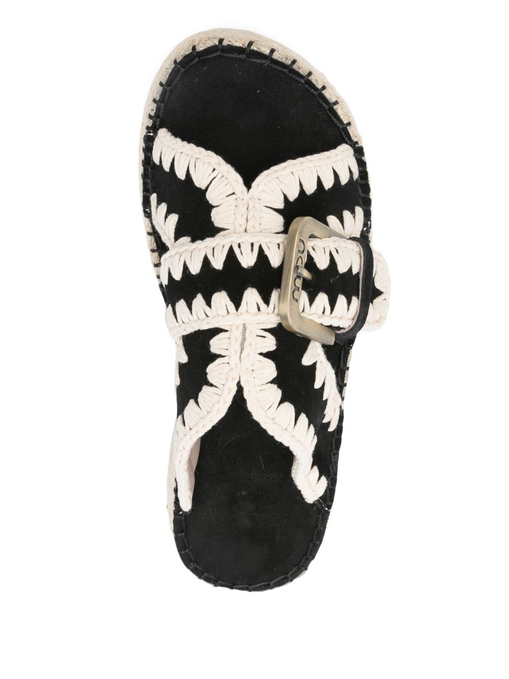 Mou Sandals Black
