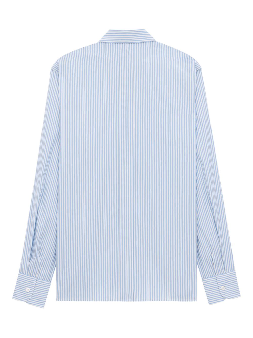 Saint Laurent striped oxford cotton shirt