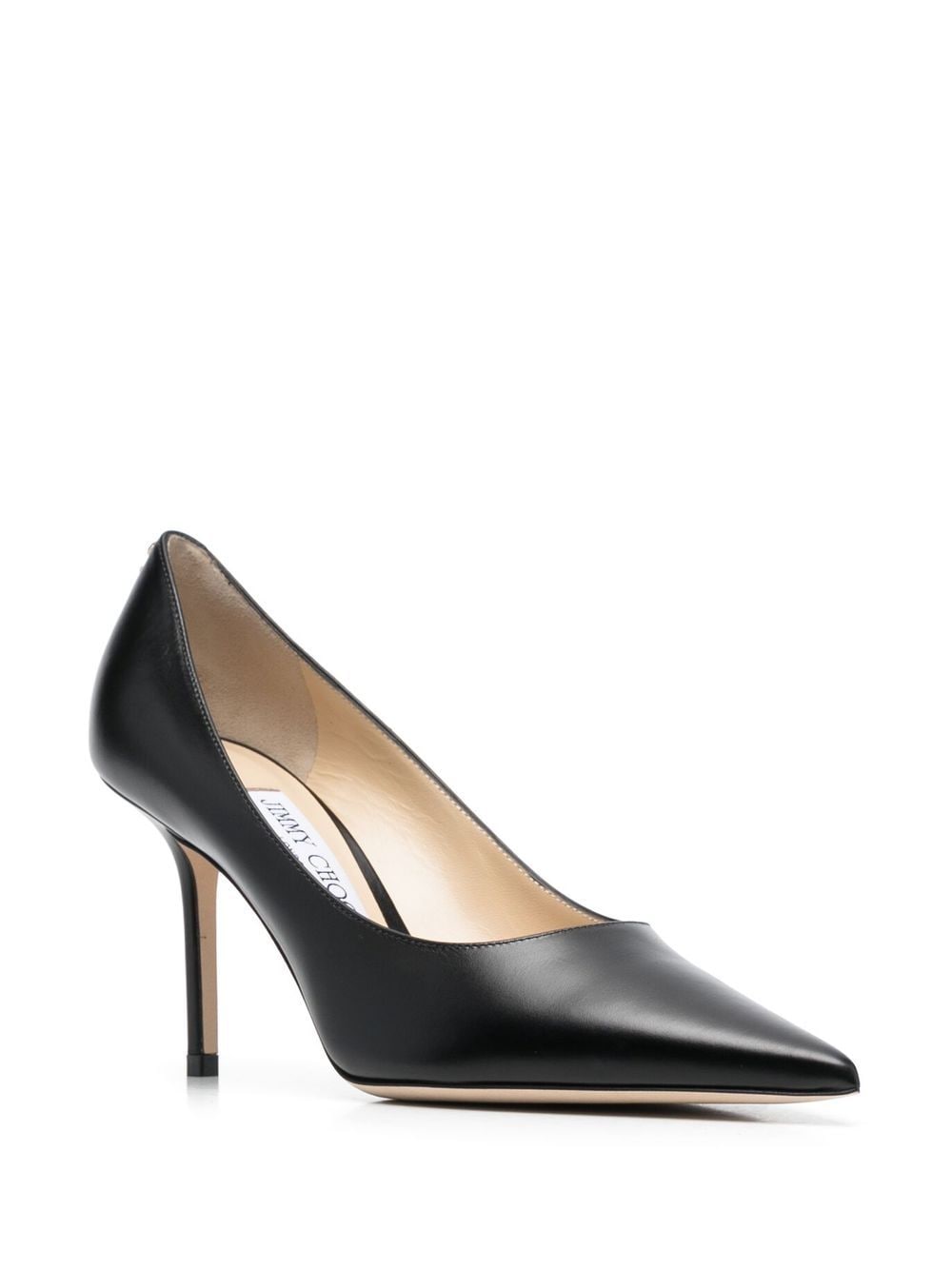 Jimmy Choo Romy 85 Kid Leather Pointy Toe Pumps