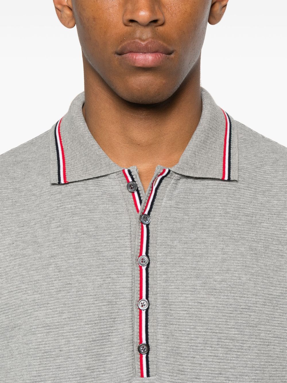 Thom Browne T-shirts and Polos Light Grey