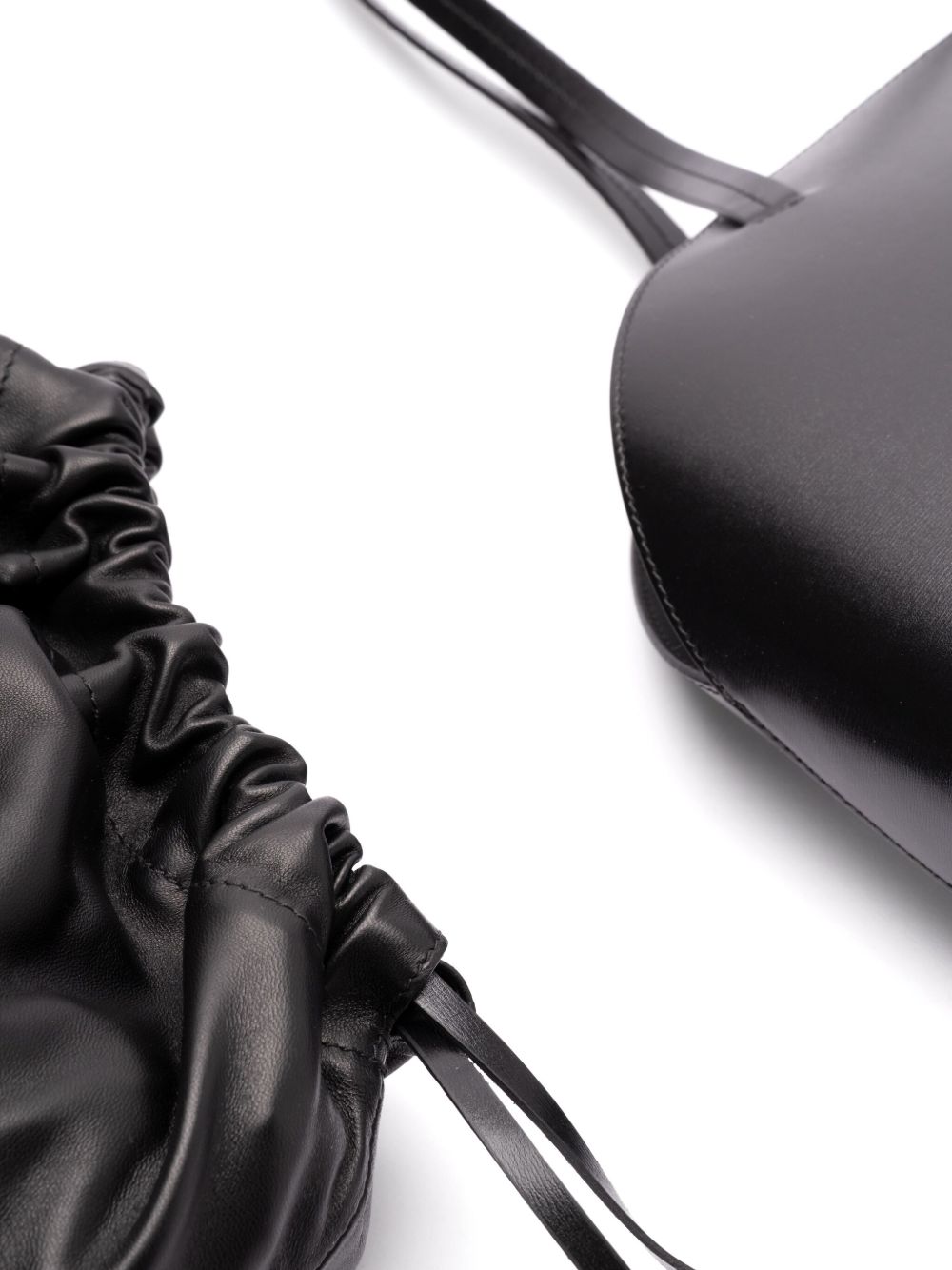 Jil Sander leather tote bag