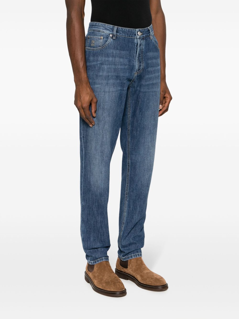 Brunello Cucinelli Slim Fit Jeans