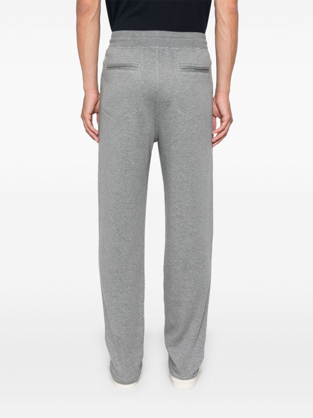 Brunello Cucinelli Mélange-effect track pants