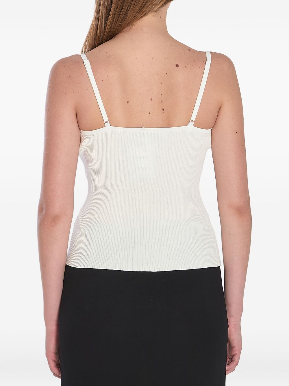 Self-Portrait V-neck tank top