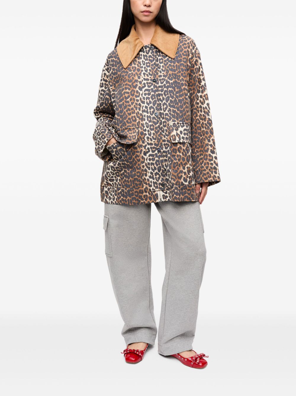 GANNI Jackets Brown