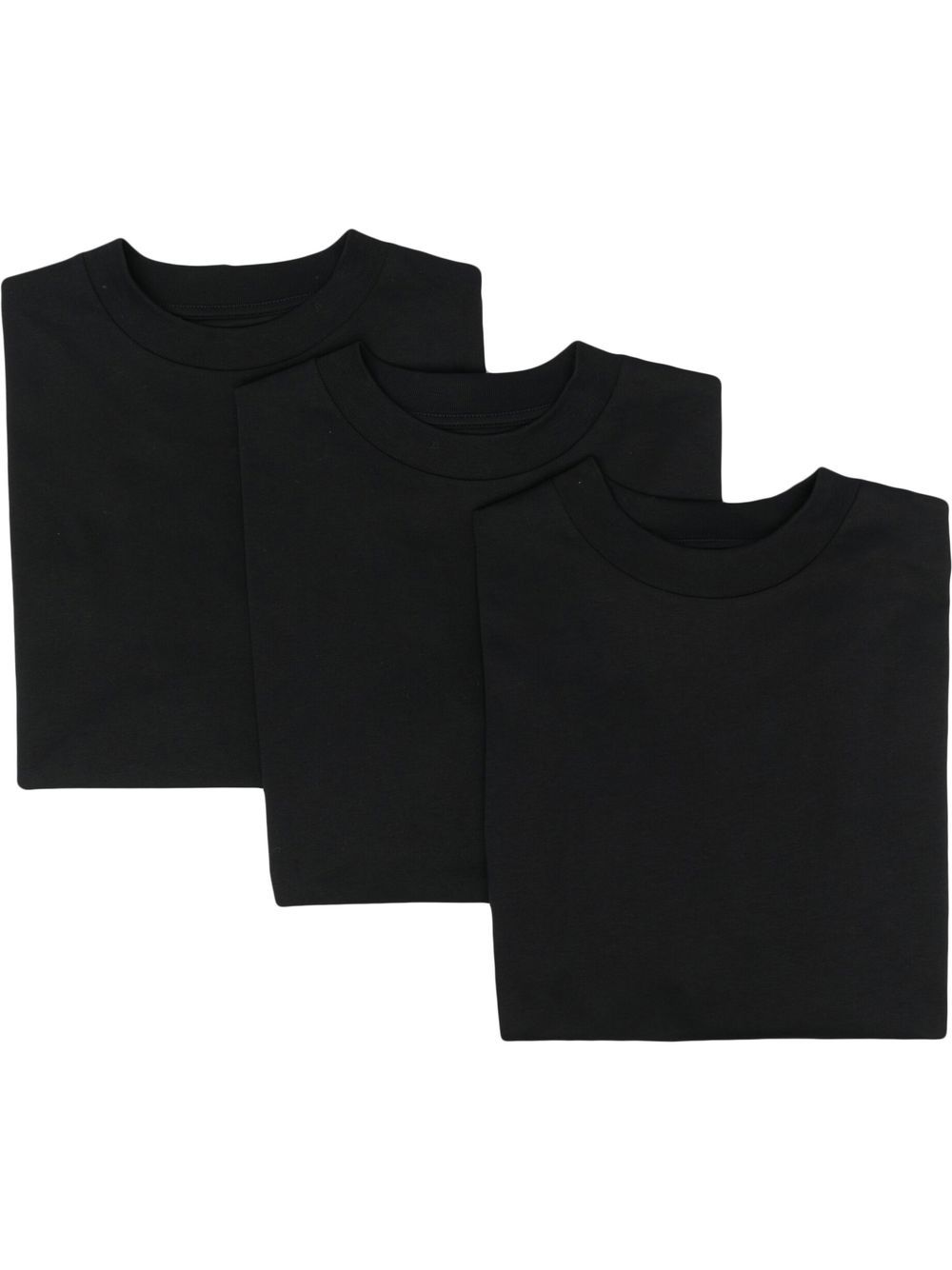 JIL SANDER PLUS T-shirts and Polos Black