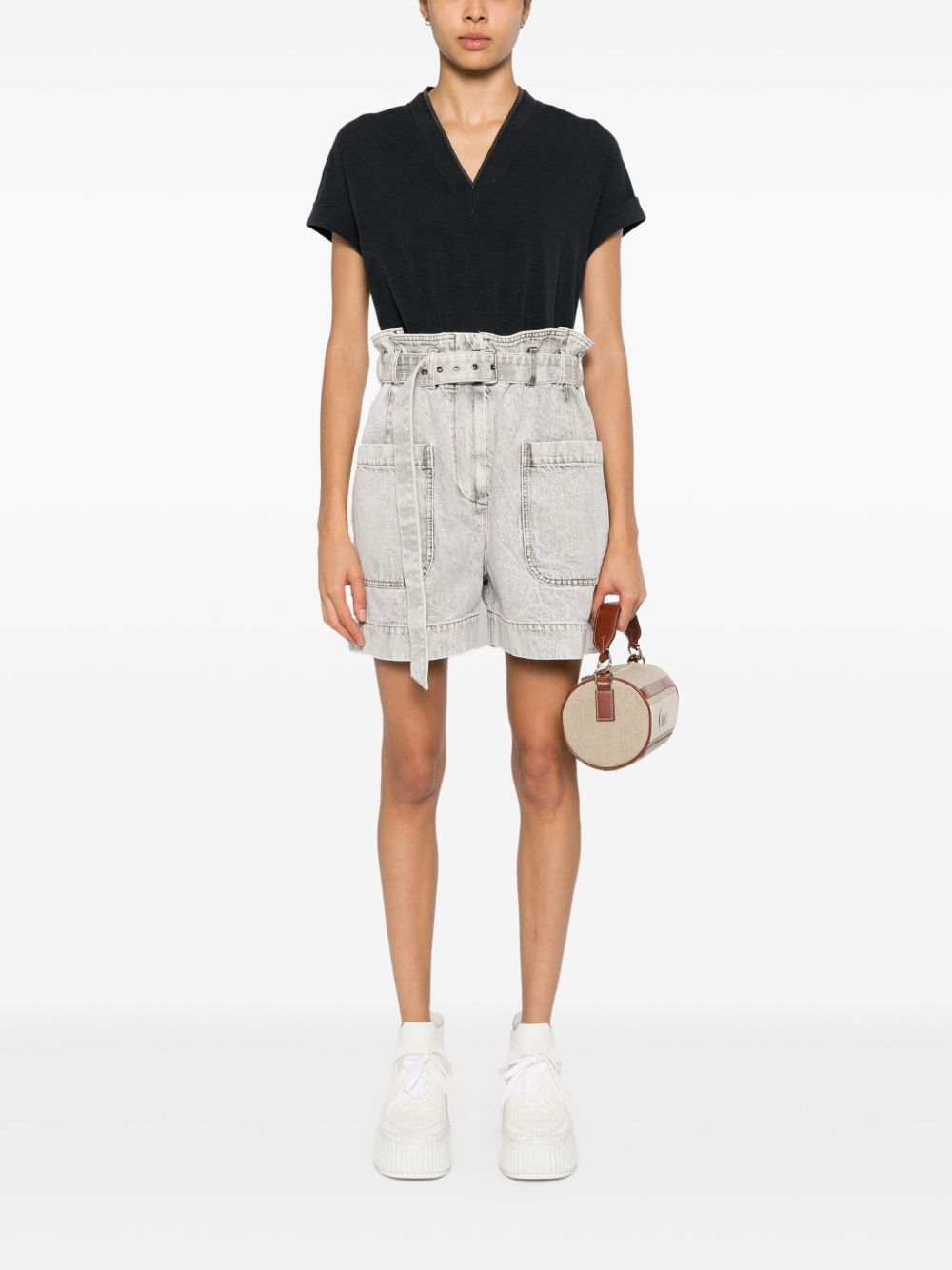 Brunello Cucinelli Monili-chain cotton T-shirt