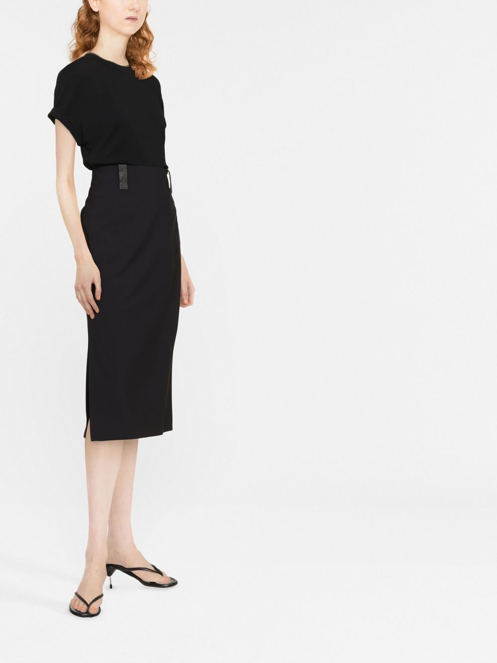 Brunello Cucinelli Round-neck short-sleeve T-shirt