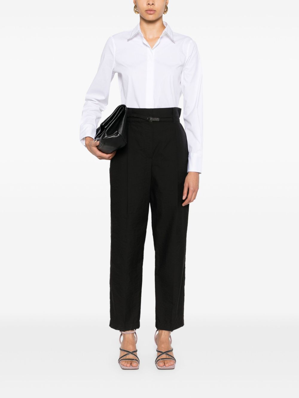 Brunello Cucinelli Monili-chain poplin shirt